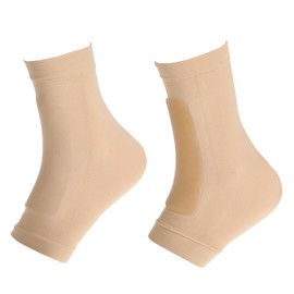 Lace Bite Gel Pads Ice Skating Padded Front Foot Protection Sleeve, Ice Skate Boots Lace BIte Guards Instep Gel Sleeve for Skating Riding Protection Universal Size (Skating Front Foot Pads Sleeve)