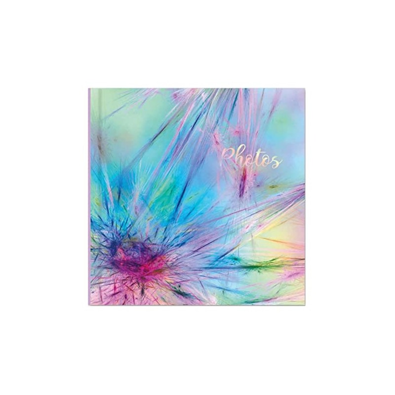 Picture This Abstract Pastel Colour Design Photo Album Holds 200