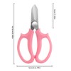 10 Piece Garden Flower Scissors, Sharp Stainless Steel Floral Shears,