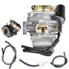 WFLNHB Go Kart Carburetor Kit with Intake Boot PD24J Replacement