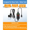 AquaMiracle Adjustable 10W Betta Heater Small Aquarium Heater Submersible Fish