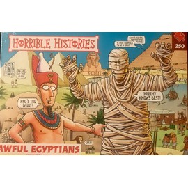 Horrible Histories Paul Lamond PLG 7255 Awful Egyptians 250 Piece Puzzle, Red