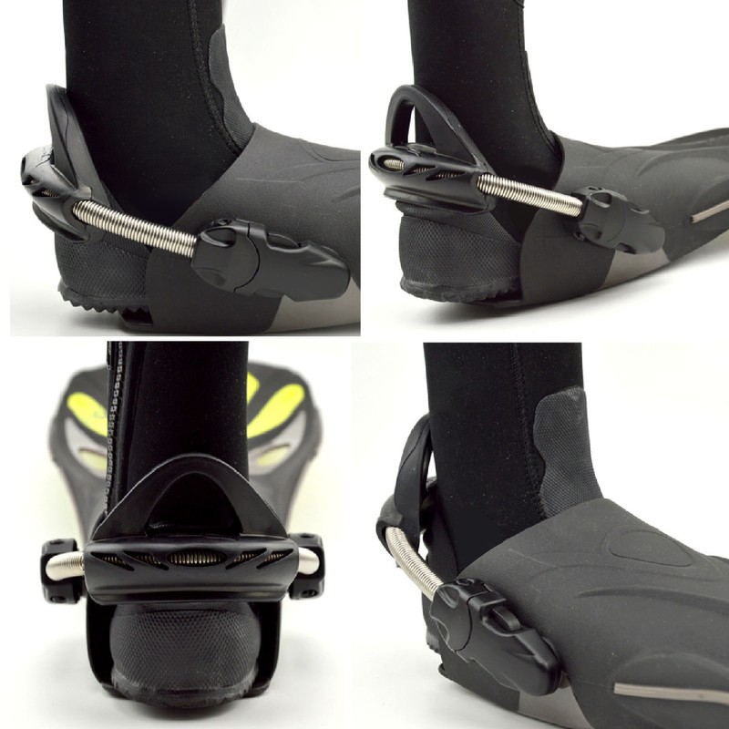 2PCS Diving Spring Fin Strap Stainless Steel Diving Fin Heel