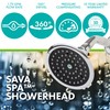 1.5 GPM Sava Fixed-Mount Showerhead Finish: Chrome