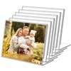 DESONAUT 6 Pack 6x4 Inchs Clear Acrylic Self Standing Photo