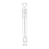 Bubble Tube White with Heart Wedding Bubbles, Wedding Gift Decoration