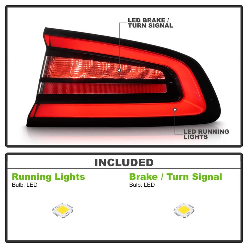 KEEKPO - For 2015-2022 Dodge Charger Factory Style Tail Light