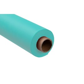 Premium Quality Plastic Table Cover Banquet Rolls 40" X 300' (Aqua)