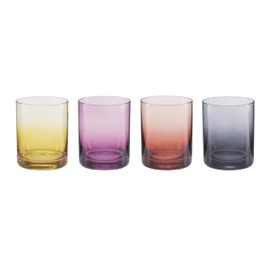 Oneida 898241 Golden Hour Double Old Fashioned Glasses, Set Of 4