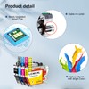 LC401XL Ink Cartridges for Brother Printer Compatible LC401 Ink Replacement