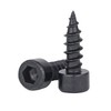 Qrity Pack of 20 Cylindrical Screws with Hexagon Socket, M4