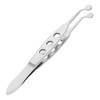 Ipetboom Gland Massage Tweezers Eye Remover Tool Eyelid Tweezers Round