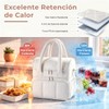 Lonchera Térmica para Mujer 11.8L, Bolsa del Almuerzo Doble Capa
