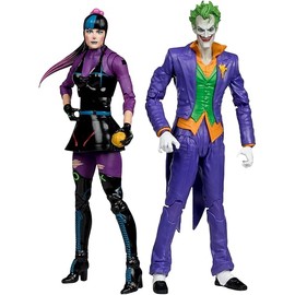 McFarlane Toys - DC Multiverse The Joker & Punchline 7" Action Figure 2pk