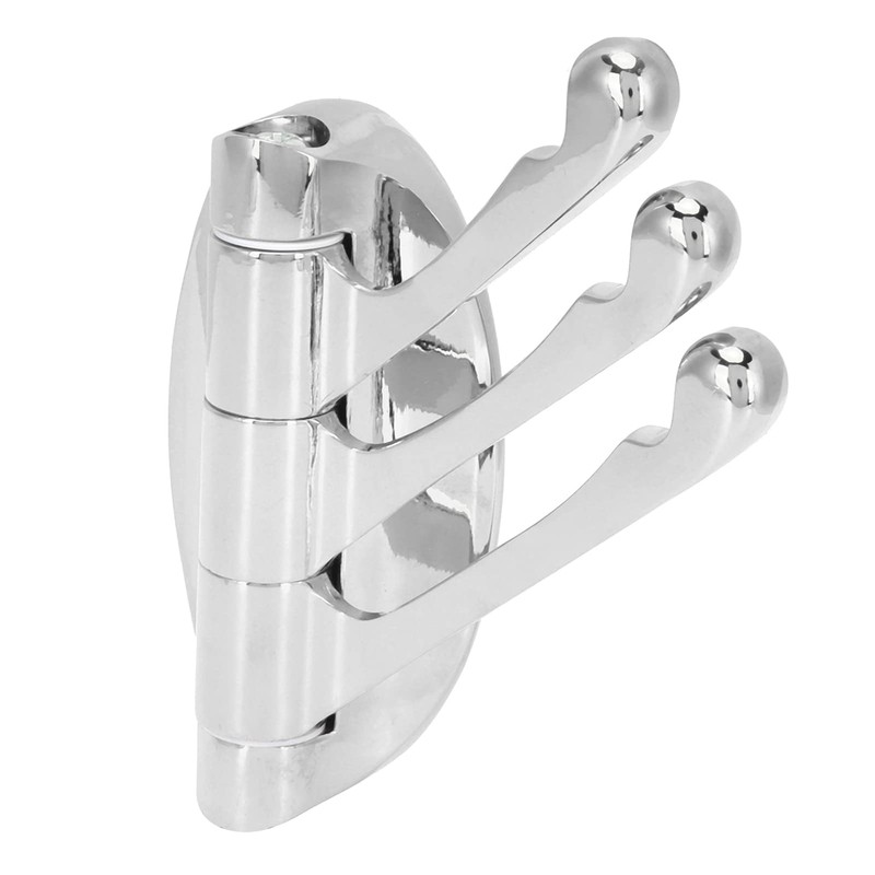 Foldable Towel Hook, Solid Metal Swivel Hook Heavy Duty Swing