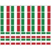 Italian Flag Temporary Tattoos, Italy Party Favors