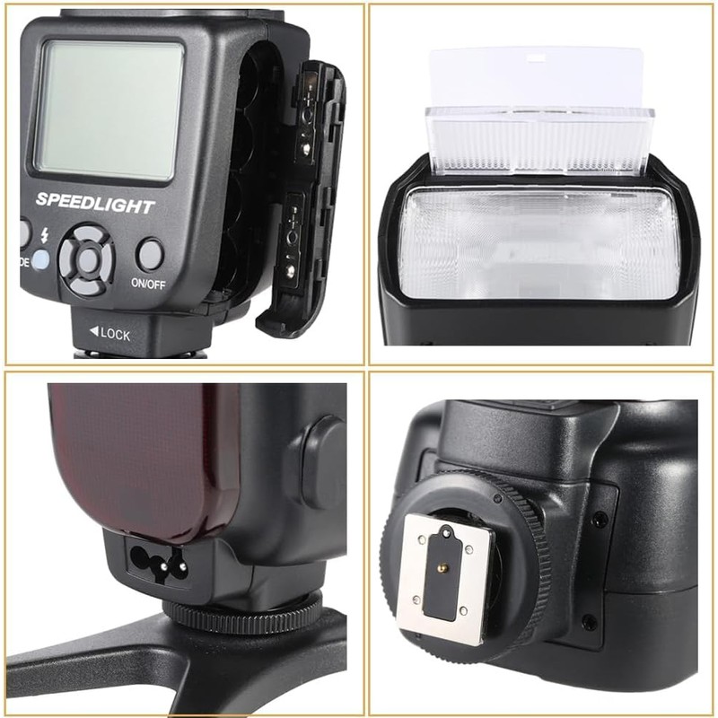 Speedlite Flash with LCD Display Compatible with Nikon D7500