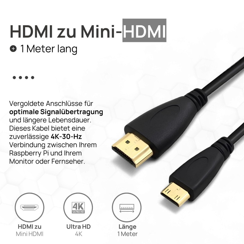 Raspberry Pi Zero 2 WH Starter Set | 5.1V 2.5A