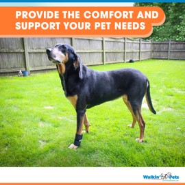 Walkin' Wrist Hugger Dog Brace | Carpal Wrist Joint Support for Dogs | Helps Canine Arthritis