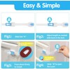 Baby Safety Lock for Kitchen Cupboards (Pack of 2) -
