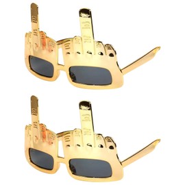 Pack of 2 Funny Glasses, Creative Funny Glasses, Toy Glasses, Party Performance Props, Interesting Party Glasses, Photo Prop Glasses