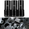 Sunluway 70940 3-Piece Tap Socket Set Tap Socket Wrench Set