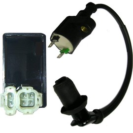 High Performance CDI Box & Ignition Coil Spark Plug Wire FOR 2004 2005 2006 2007 2008 2009 Honda CRF 50 CRF50