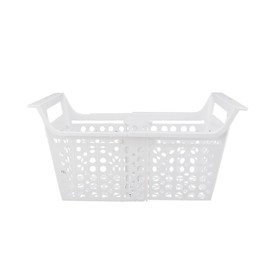 Chest Freezer Basket Deep Freezer Organizer Bin Expandable PP Heavy Load with Handle Chest Freezer Accessory for Kitchen L