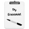 Dry Erase Clipboard + Pen Holder + Markers (30pc) Set