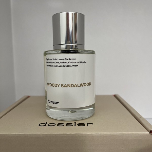 Dossier Woody Sandalwood by Dossier Eau de Parfum Natural Fragrance