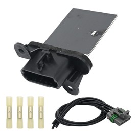 Anxingo 973-582 HVAC Fan Blower Motor Resistor Kit with Wire Harness Replacement for Toyota Tacoma 2005 2006 2007 2008 2009 2010-2020 8713804050 8713804052 4P1650 JA1772 RU1435