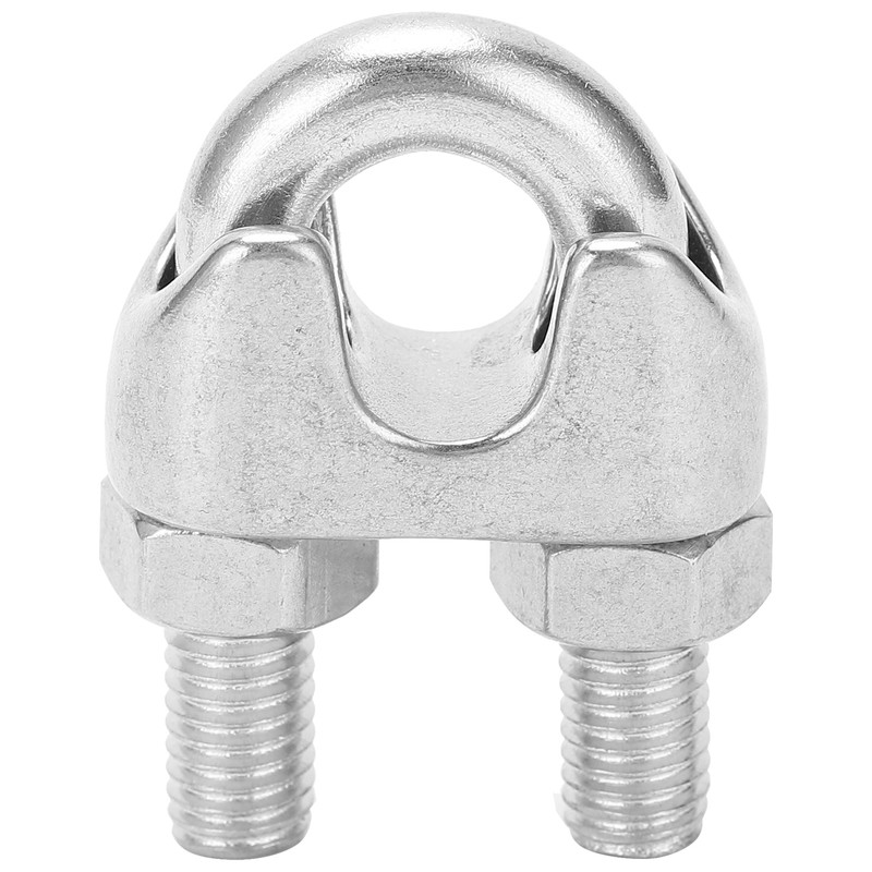 8pcs 3/8 Inch M10 Stainless Steel Wire Rope Cable Clip