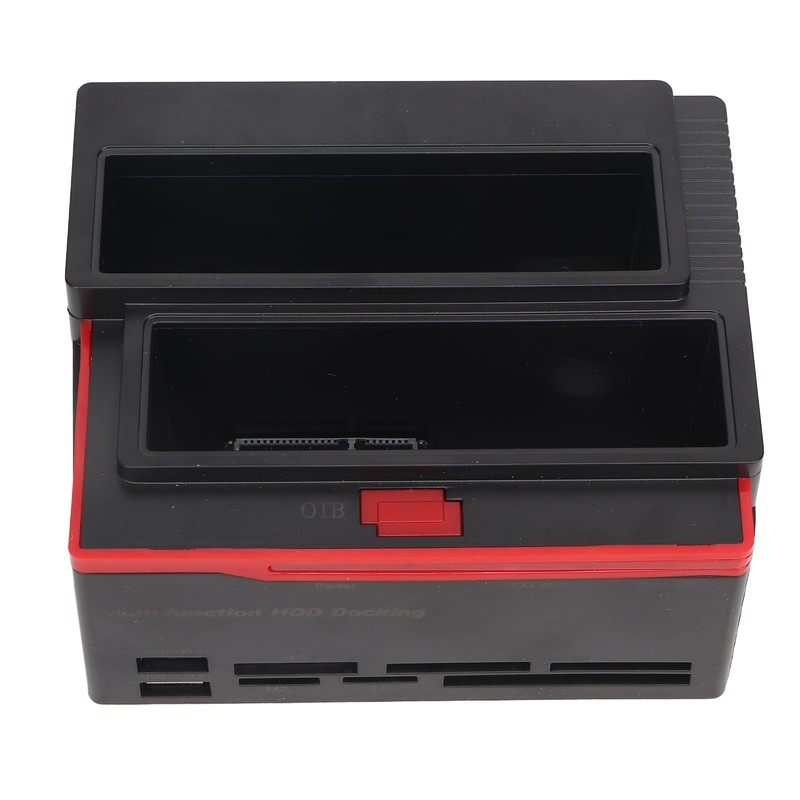 Hard Drive Docking Station USB2.0 Dual Bay 12TB Support OTB
