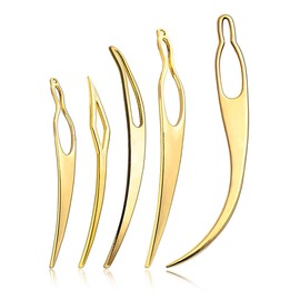 POFET 8PCS Dreadlock Extensions Tool Dreadlocks Interlock Needle for Hair Tightening Accessories
