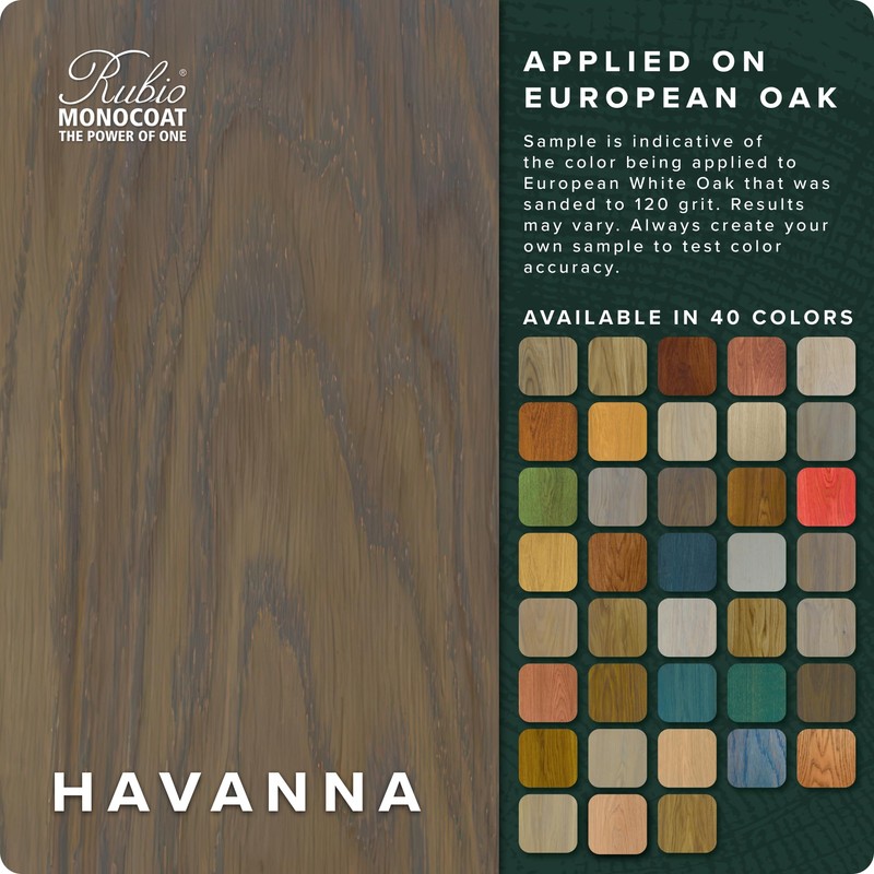 Rubio Monocoat Wood Stain & Finish Sample - Havanna |