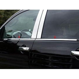 Upgrade Your Auto 4pc Chrome Window Sill Trim for Nissan Armada 2004-2014
