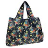 allydrew Large Foldable Tote Nylon Reusable Grocery Bags, Sea Turtles