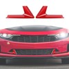 RT-TCZ for Camaro Red Front Bumper Trim Cover Compatible with