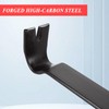 4 PCS Flat Pry Bar Set 15",12",9",7" Heavy Duty Nail