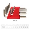 11pc Small Metric Hex Allen Key Wrench Tool Set. 1.27-6mm