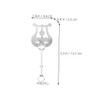 Totority 5pcs Piccolo Lyre Music Clip Adjustable Portable Music Holder