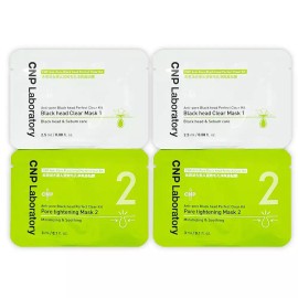 Cha And Park CNP 차앤박 안티 포어 블랙헤드 클리어 키트 20매 CNP CharanPok Anti Pore Blackhead Clear Kit 20ea