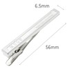SWANK Evangelion NERV Silver Tie Bar Tie Clip eva043tie