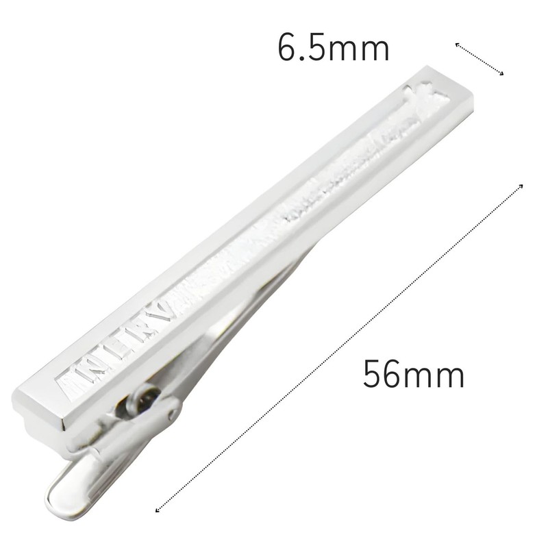SWANK Evangelion NERV Silver Tie Bar Tie Clip eva043tie
