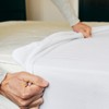 Linens World Egyptian Cotton Fitted Sheets Breathable, Anti Wrinkle 40cm