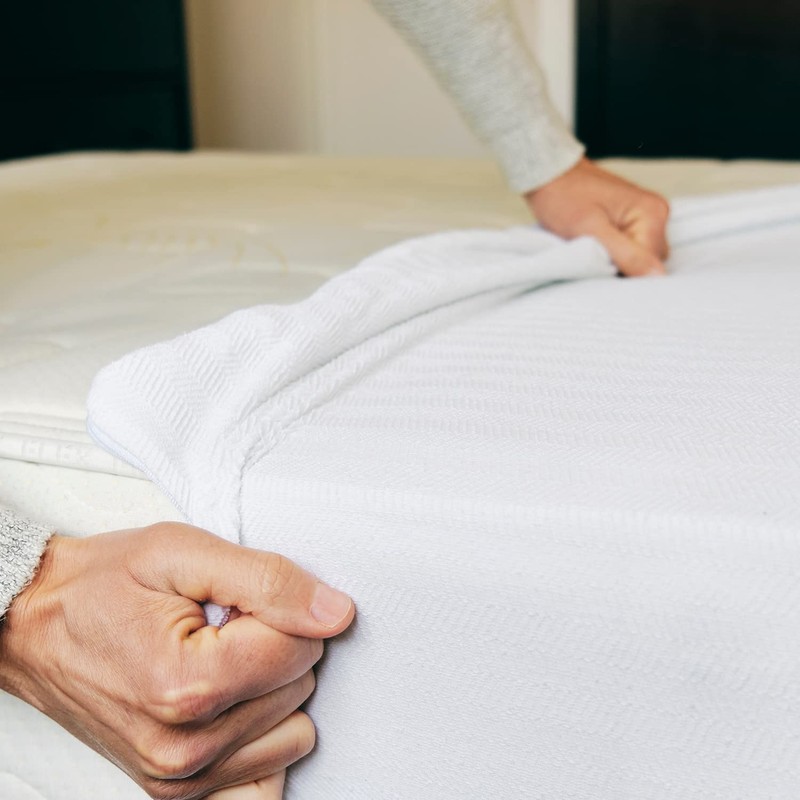 Linens World Egyptian Cotton Fitted Sheets Breathable, Anti Wrinkle 40cm