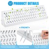Blulu 2 Pack 18 Inch Baseboard Register Vent Duct Opening