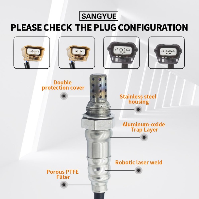 Sangyue 4PCS Oxygen O2 Sensor 1 & 2 for 2013-2014