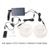 Outdoor Solar Lights IP65 Waterproof Energy Conservation 2 Headed Infrared