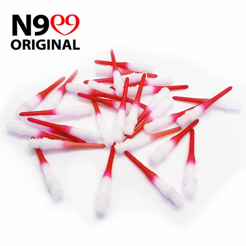 L-Style Premium Lippoint N9 TwinColor White Pack of 30 Red